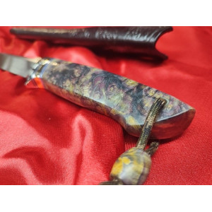 ВУЛКАН ніж ручної роботи майстра студії GARAGE ART, сталь 95х18М 62 HRC. Photo 2